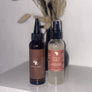 L’huile Chébé et le Spray Soin démêlant